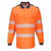 Hi-Vis Tricou Polo L/S