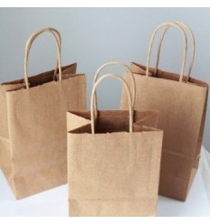 Sacosa Kraft Natur 25x11x32 CMR netiparite