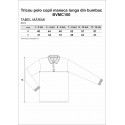 Tricou polo copii maneca lunga din bumbac