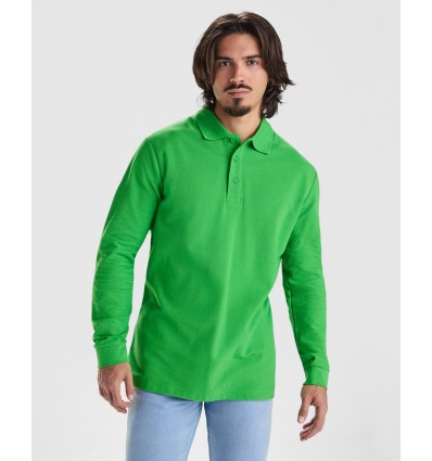 Tricou polo cu maneca lunga 220g ESTRELLA