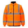 Jacheta Traffic 7-in-1 Hi-Vis RIS